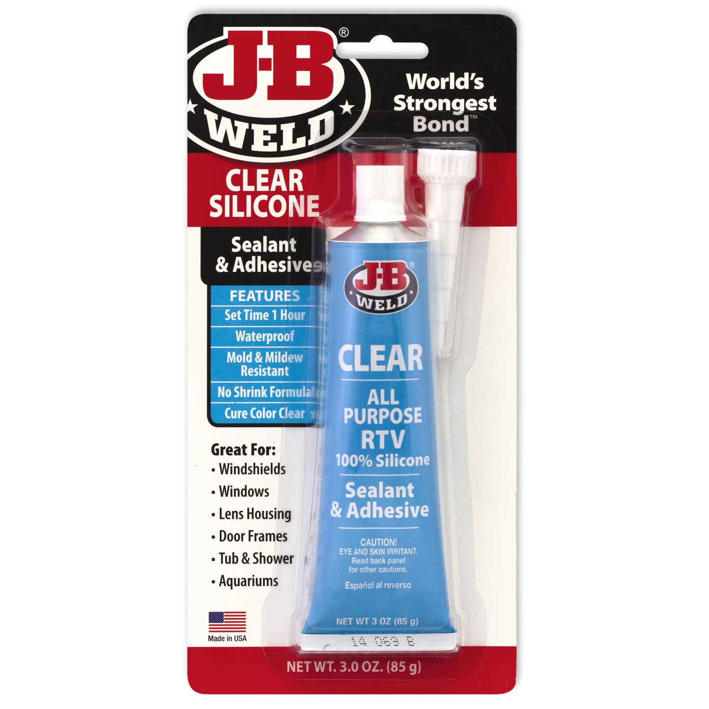 JB Weld Silicone RTV Clear