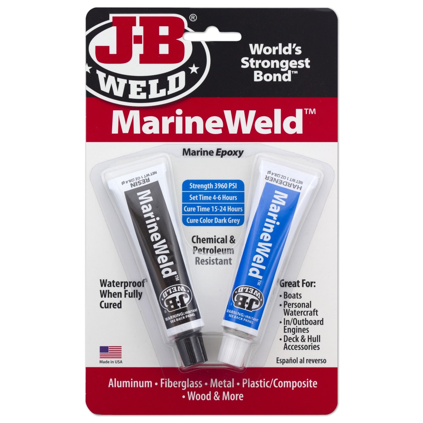 JB Weld Marine Weld Twin Pack