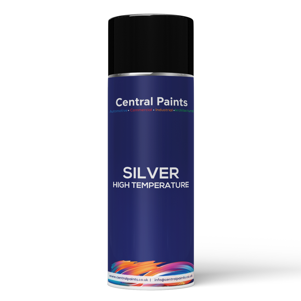 Central Paints Silver High Temperature Aerosol 500ml