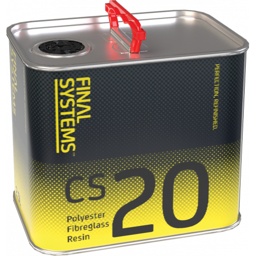 Final Systems Polyester Fibreglass Resin & Catalyst 1.02 Litre Kit