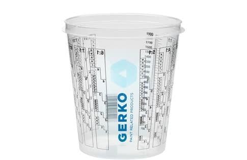 Gerko Plastic Mixing Cups Single