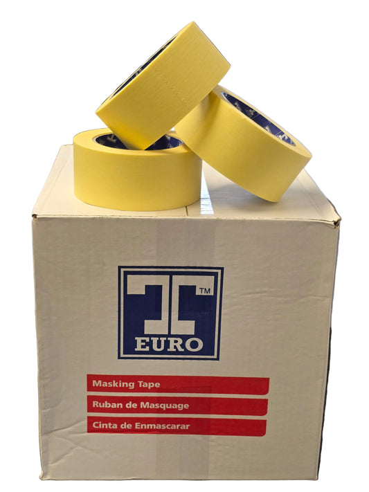 T-Euro Automotive Low Bake Masking Tape 48MM Box Of 20 Rolls