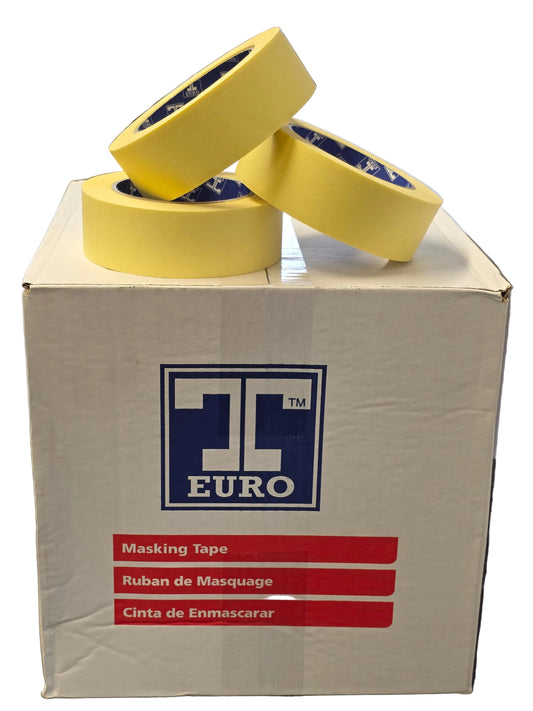 T-Euro Automotive Low Bake Masking Tape 36MM Box Of 24 Rolls