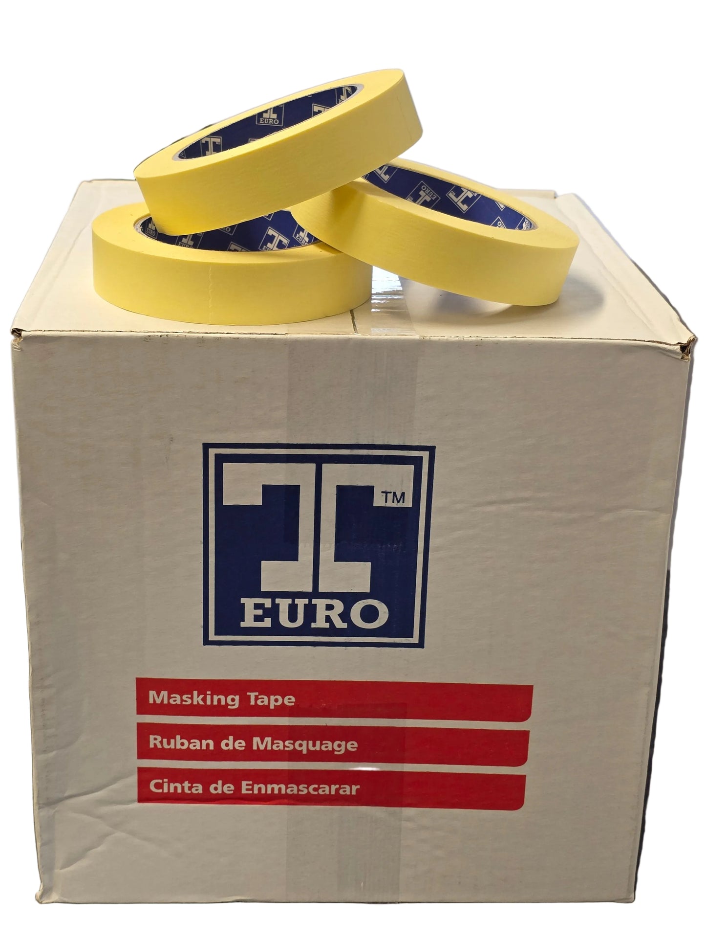 T-Euro Automotive Low Bake Masking Tape 24MM Box Of 36 Rolls
