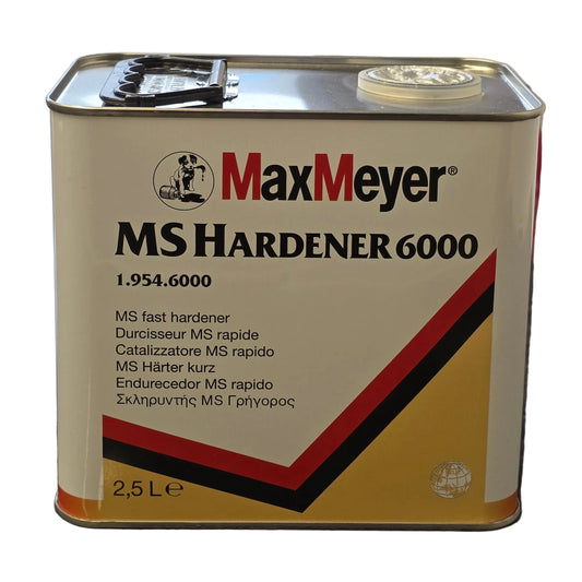 Max Meyer 6000 2K MS Fast Hardener 2.5 Litre