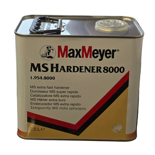 Max Meyer 8000 2K MS Extra Fast Hardener 2.5 Litre