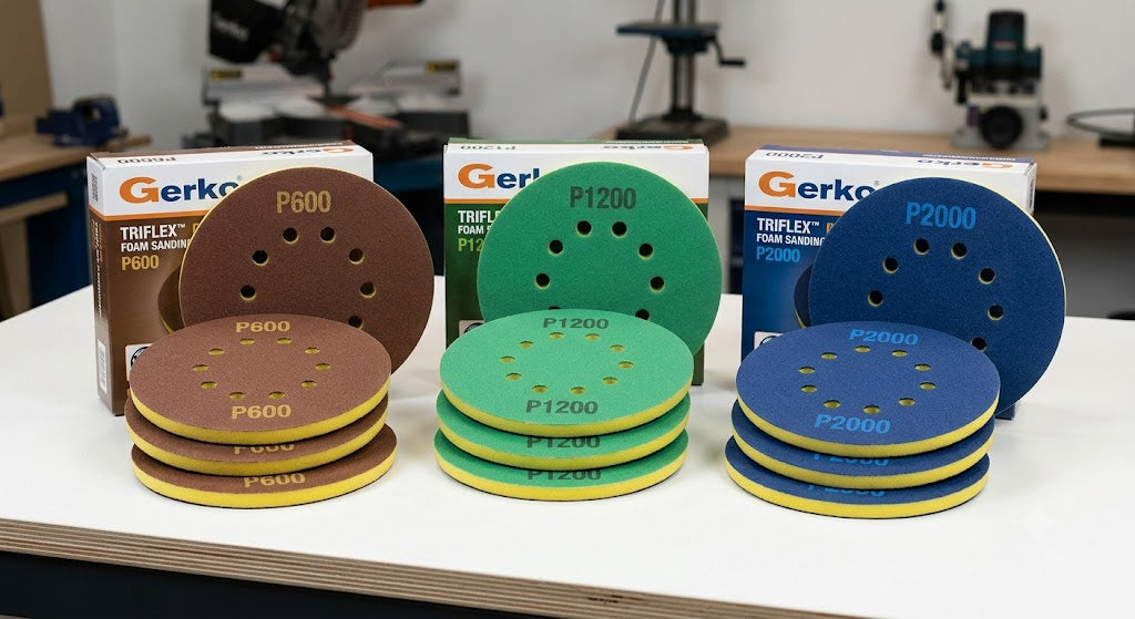 Gerko Foam Sanding Discs P600-P2000