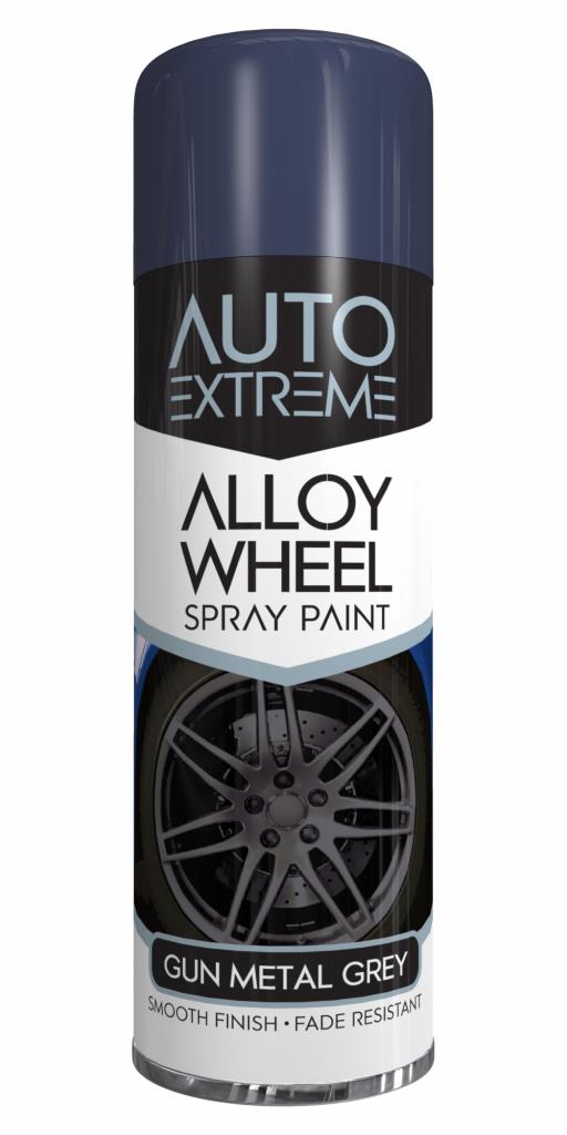 AX Alloy Wheel Gun Metal Grey 300ML Aerosol
