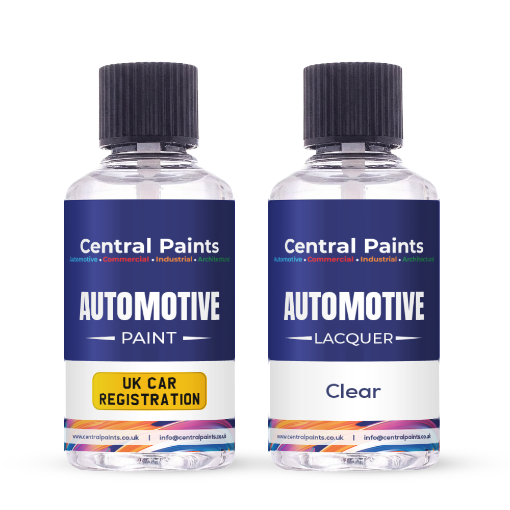 Central Paints 30ML Touch Up Bottle & Lacquer To Registration Number
