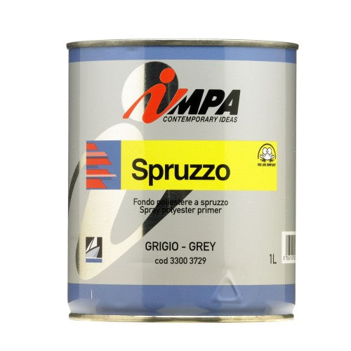 Impa Spruzzo Sprayable Polyester Filler 1 Litre