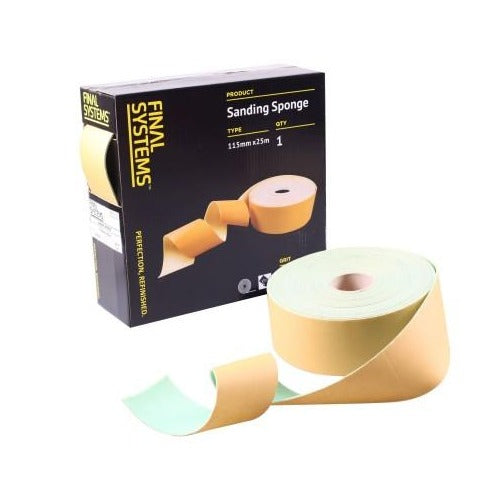 Final Systems Sanding Sponge Roll Box 200 Sheets