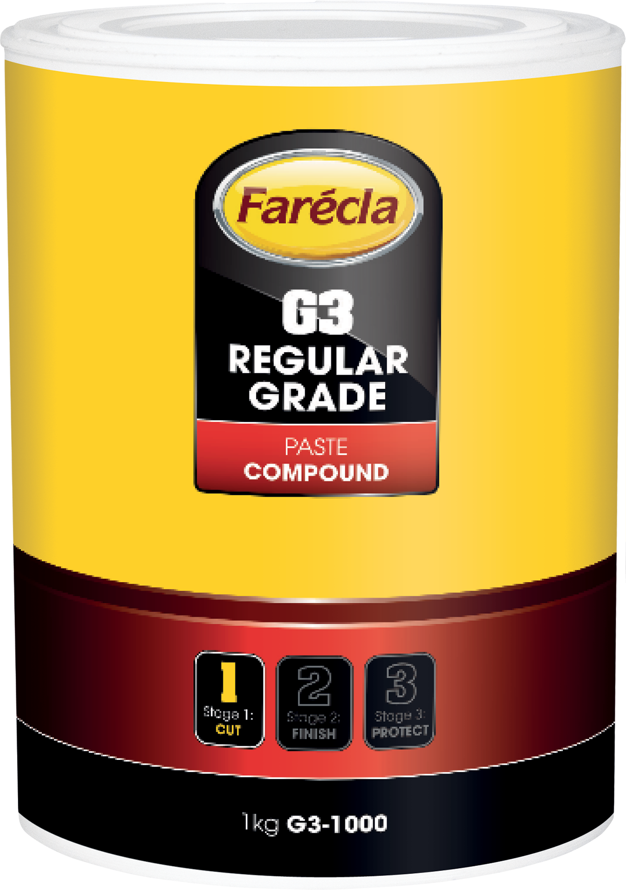 Farecla G3 Regular Grade Paste Compound 1KG G3-1000