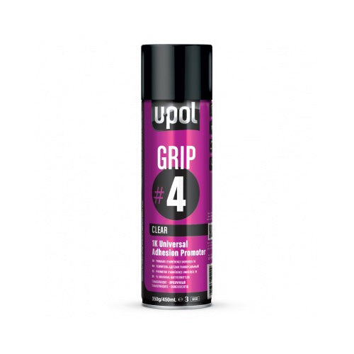 Upol Grip 4 Clear 1K Universal Adhesion Promoter Aerosol 450ML