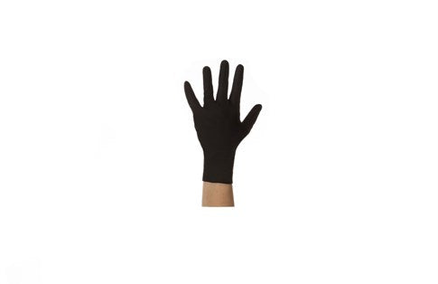 Gerko Black Nitril Disposable Gloves Box Of 100