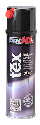 ProXL Protex Textured Plastic Coating Black Aerosol 500ML