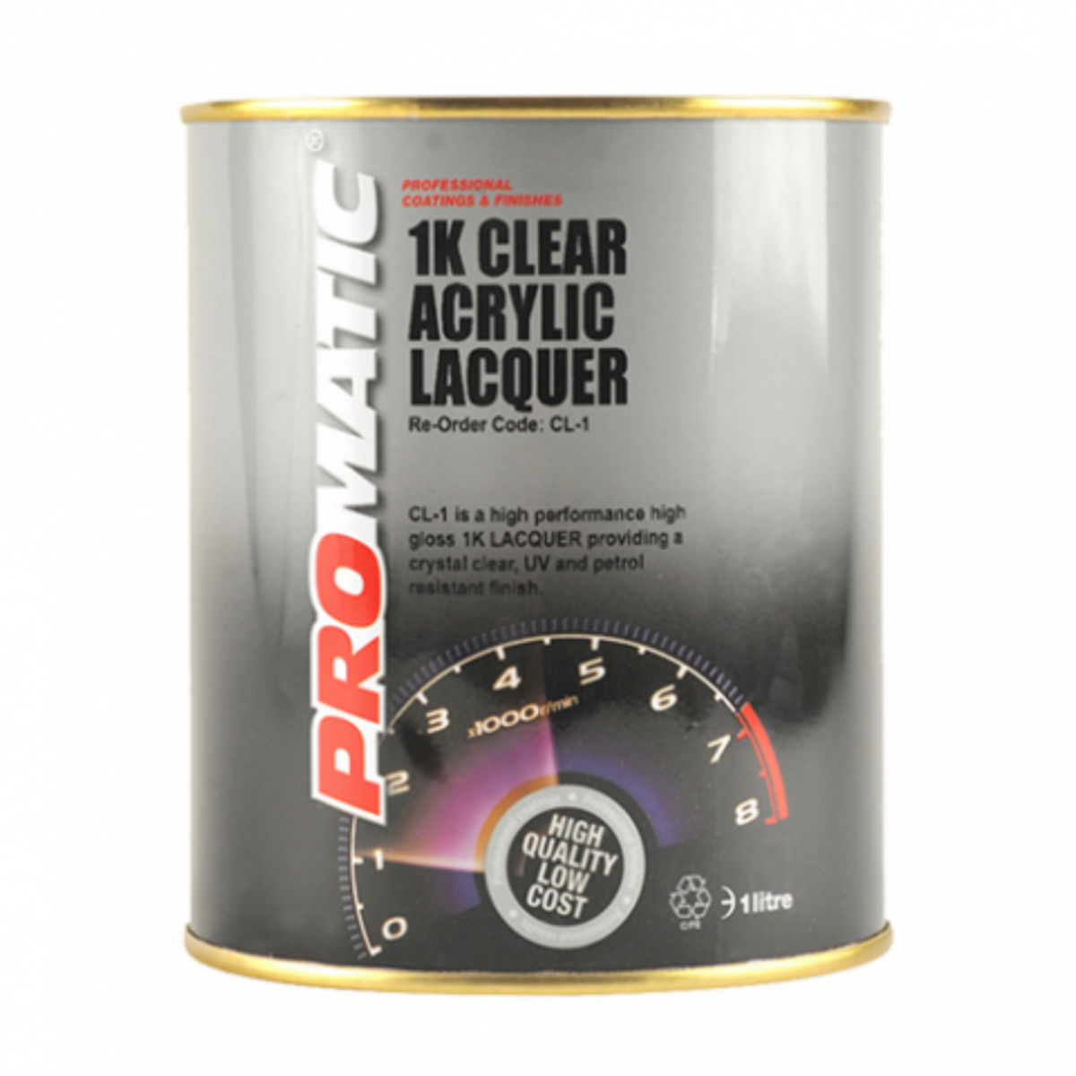 Promatic Get High-Quality Finish with Promatic 1K Clear Acrylic Lacquer