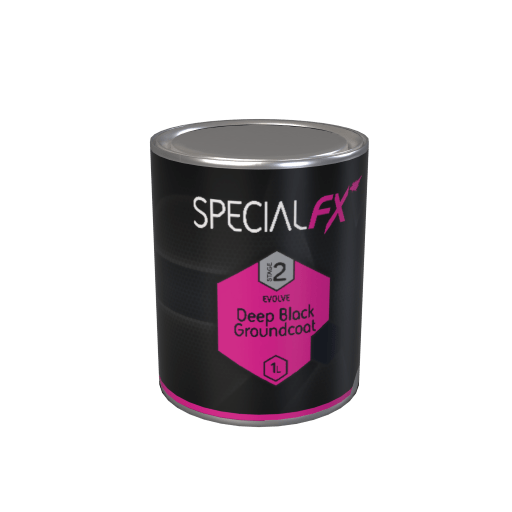 Special FX Evolve Deep Black 2K Groundcoat Paint 1 Litre