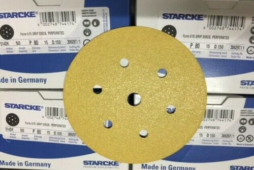 Starcke Hook and Loop Sanding Discs 150MM