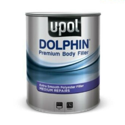 Upol Dolphin Premium Body Filler Medium Depth Repairs 3 Litre