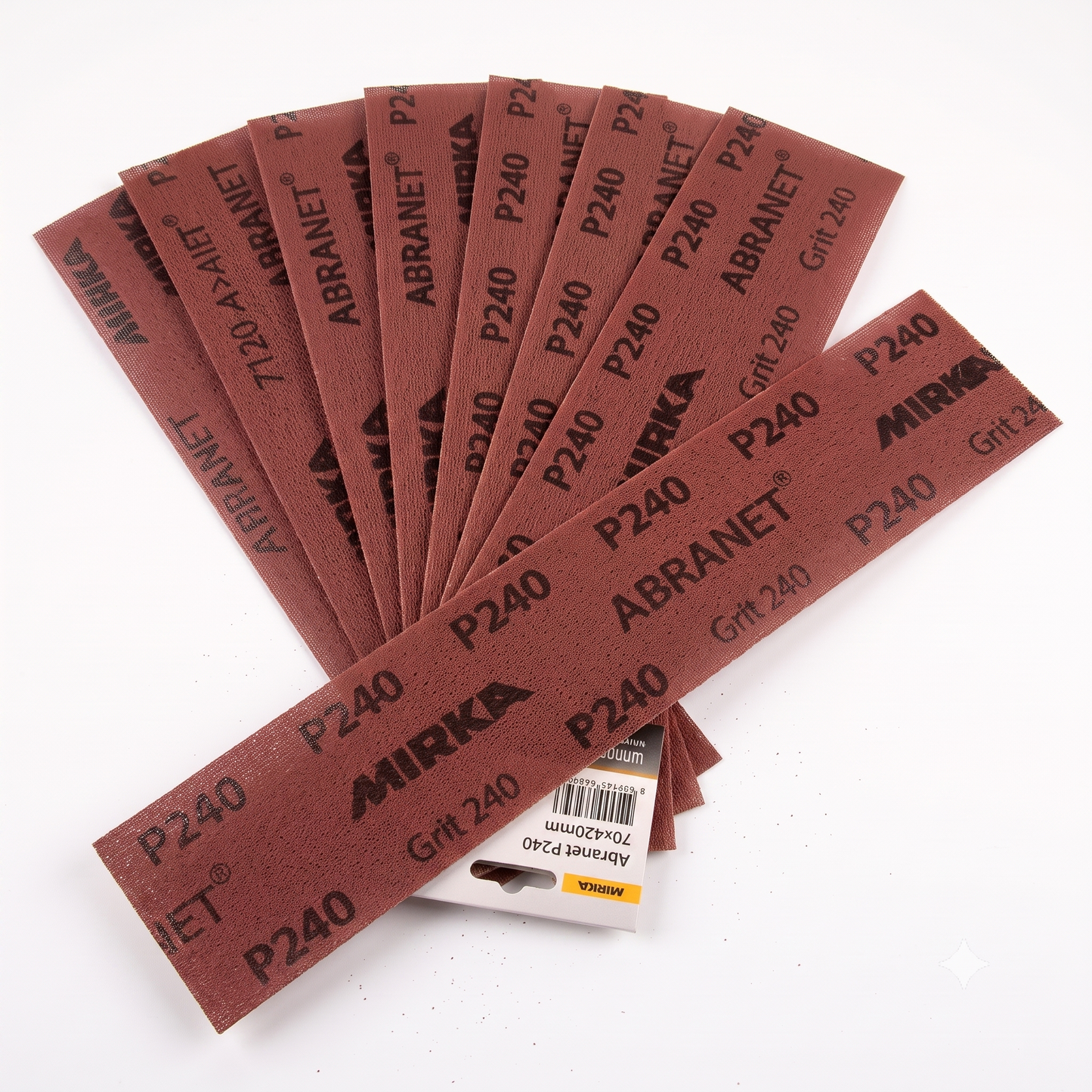 Abranet Sanding Strips Dust Free Performance