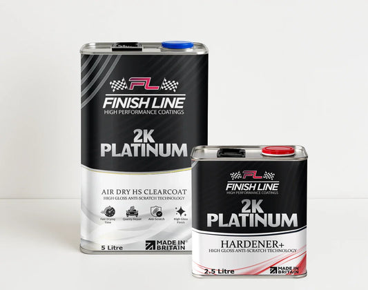 Finish Line 2K HS Air Dry Clearcoat 7.5 Litre Kit