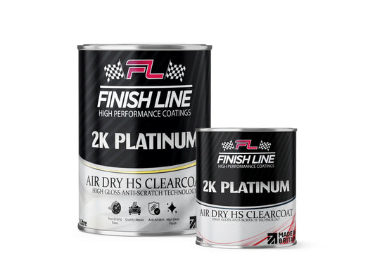 Finish Line 2K HS Air Dry Clearcoat 1.5 Litre Kit